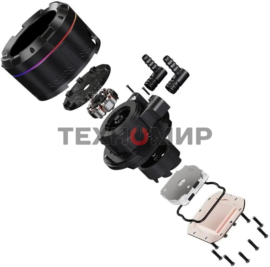 Система жидкостного охлаждения ID-Cooling SL360 PRO SE черный 120мм алюминий+медь 2000rpm 27.2db 4-pin 350W