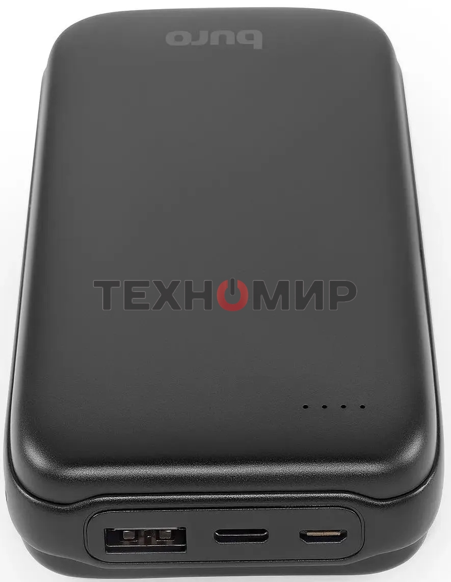 Портативный аккумулятор Buro BP20A 20000mAh 10W 2A USB-A черный