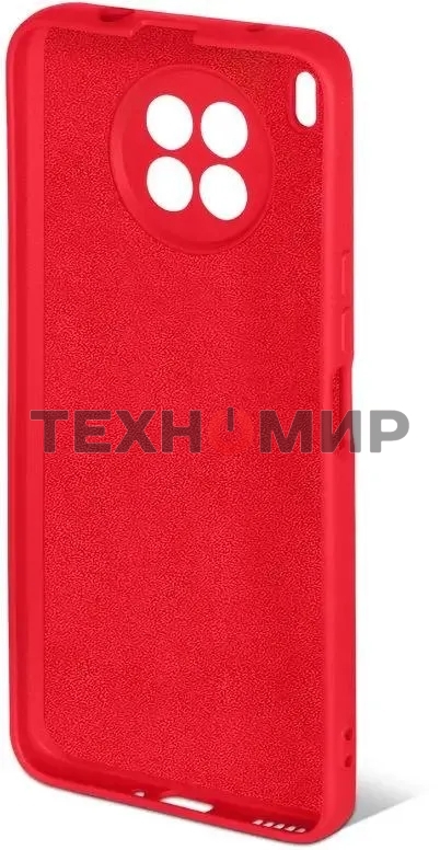 Чехол (клип-кейс) DF hwOriginal-24 для Huawei Nova 8i/Honor 50 Lite красный