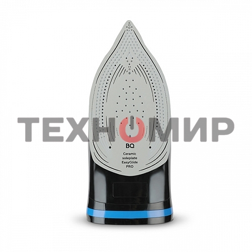 Утюг BQ SI1005 черный/синий, 3000 Вт, 60 г/мин, 200 г/мин, 350 мл
