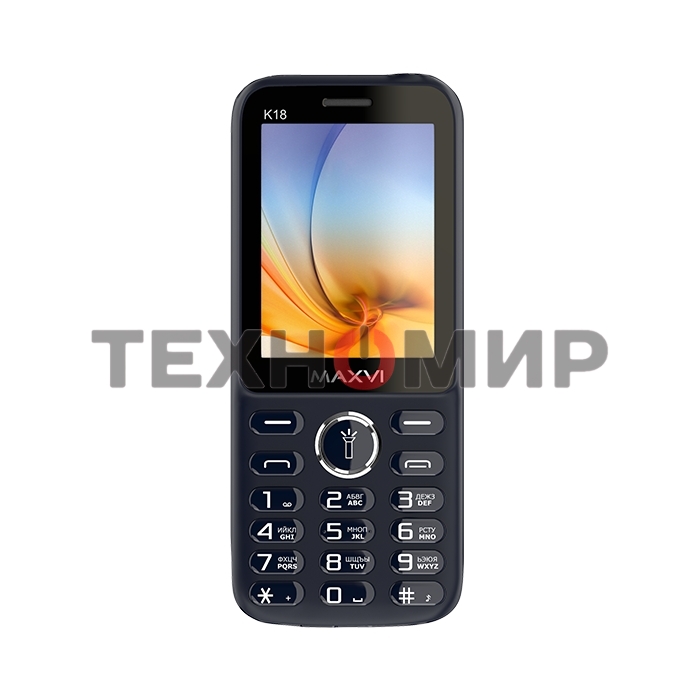 Мобильный телефон Maxvi K18 синий