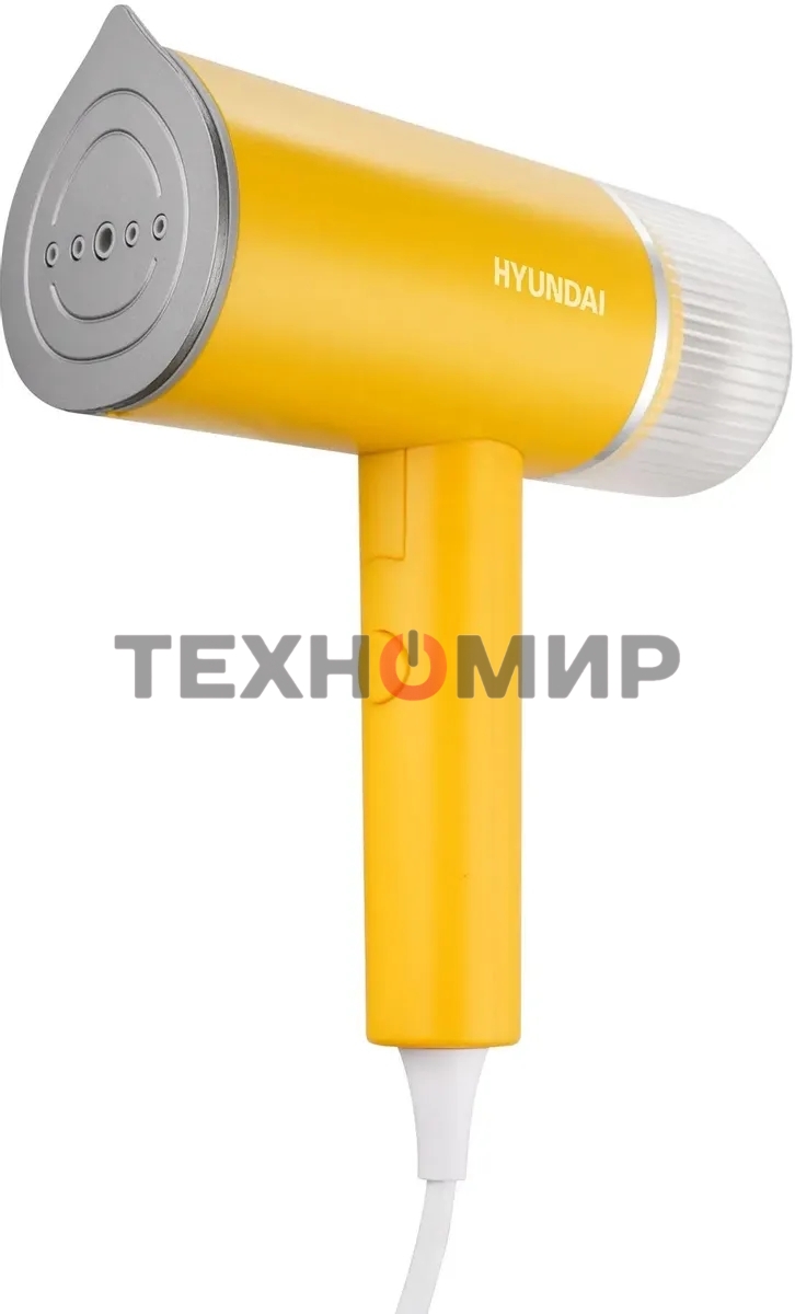 Отпариватель Hyundai H-HSART003 желтый, 1200 Вт, 21 г/мин, 120 мл