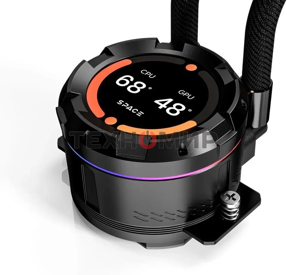 Система жидкостного охлаждения ID-Cooling SL360 PRO SE черный 120мм алюминий+медь 2000rpm 27.2db 4-pin 350W