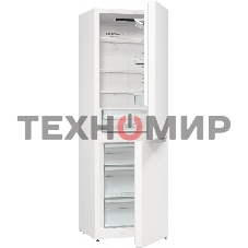 Холодильник Gorenje NRK619EEW4 белый двухкамерный 203/99л морозилка снизу, No Frost