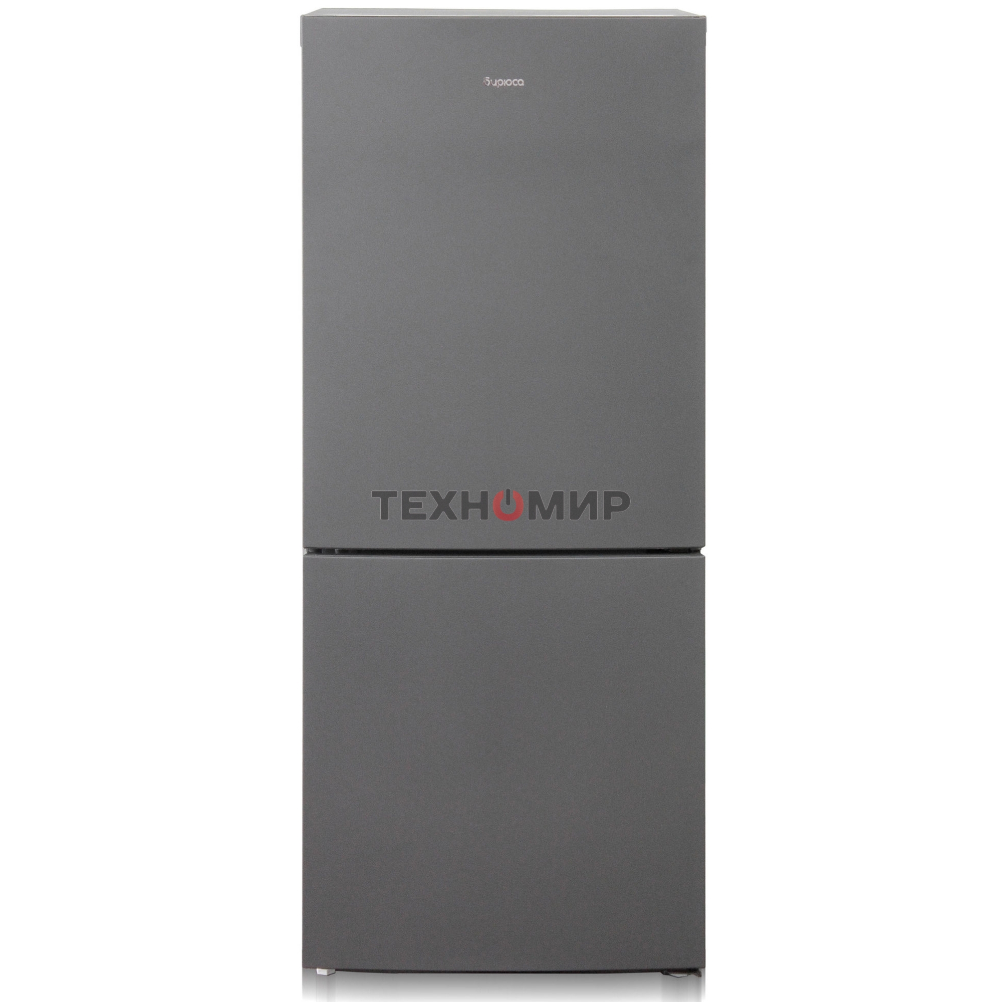 Холодильник Бирюса W6141 графит двухкамерный 165/60л морозилка снизу