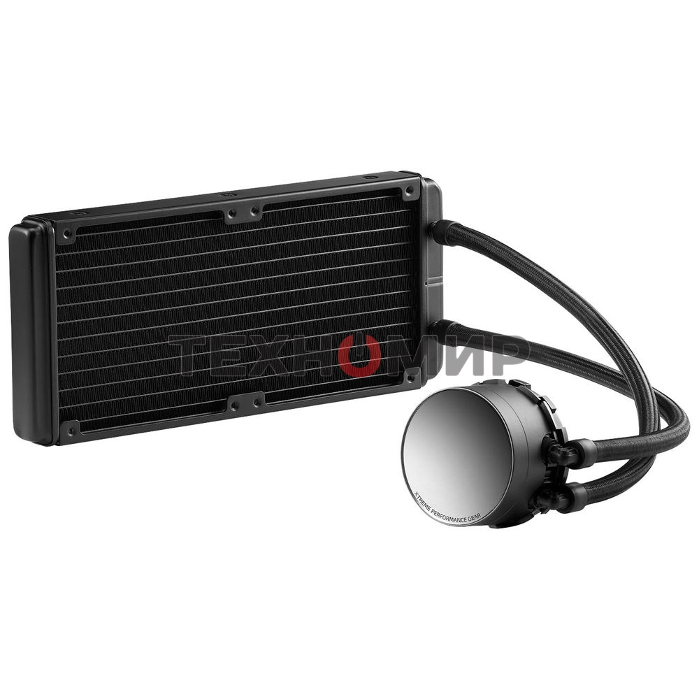 Система жидкостного охлаждения XPG Levante X 240, черный 120мм алюминий+медь 2000rpm 18.17db 4-pin 250W