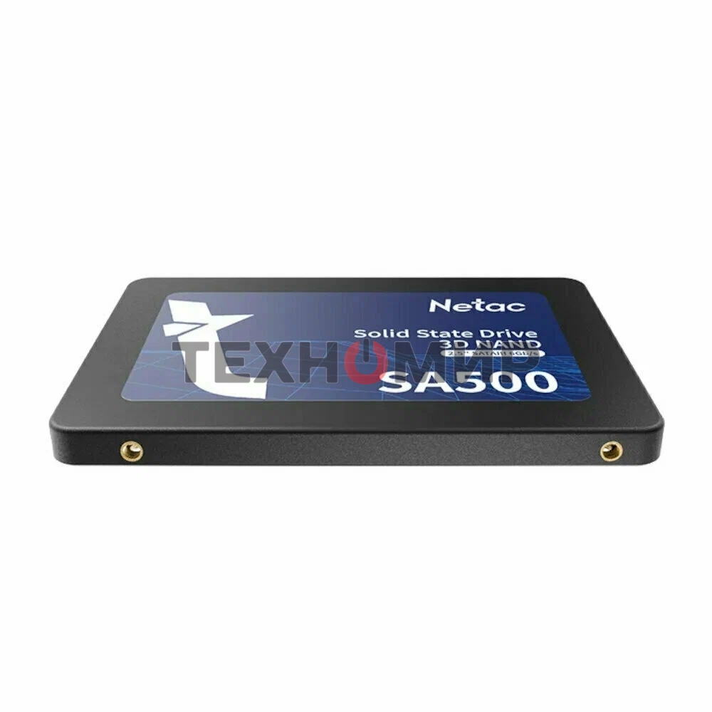 Накопитель SSD Netac SA500, 256Gb, SATA III, 2.5