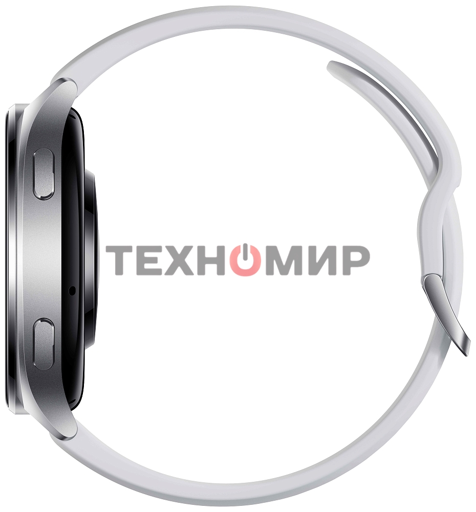 Умные часы Xiaomi Watch 2 Silver Case With Gray TPU Strap M2320W1