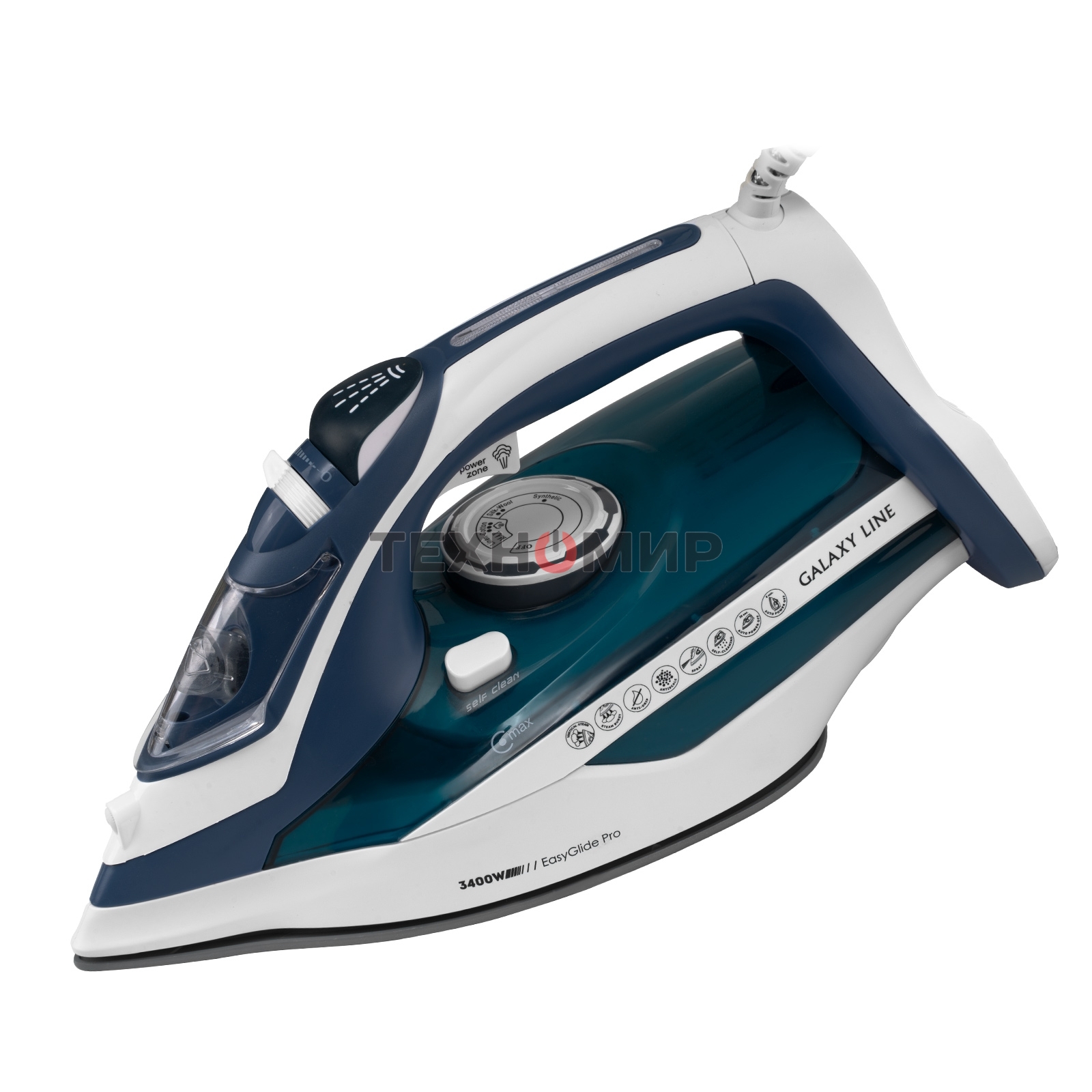 Утюг Galaxy Line GL 6138 3400 Вт бирюзовый