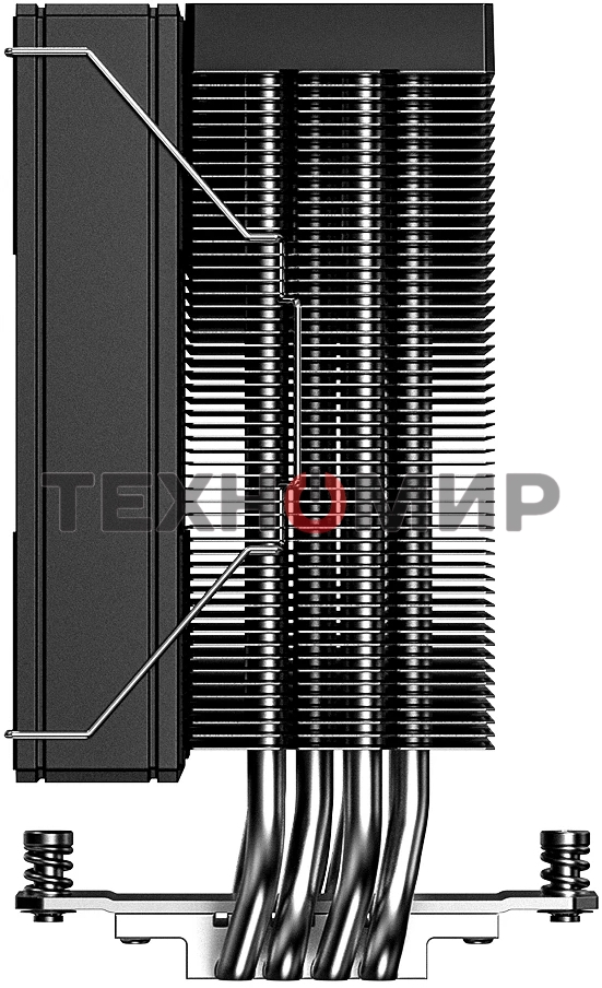 Кулер для процессора ID-Cooling FROZN A410 SE черный 120мм алюминий/медь 1800rpm 25db 4-pin 152мм