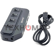 Разветвитель USB 2.0 BPH-1907 4порт. черный