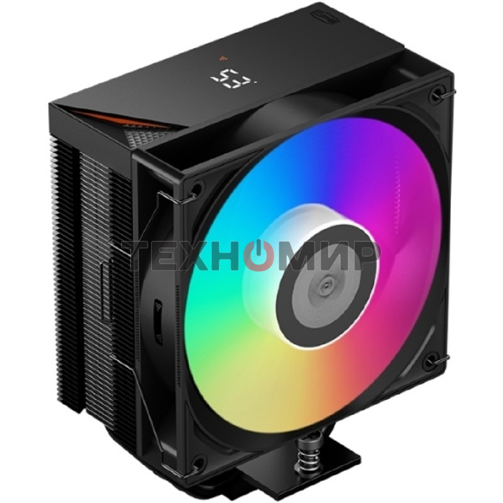 Устройство охлаждения (кулер) PcCooler RT500 Digital BK ARGb RT500-BKAWYL-GL черный 120мм алюминий+медь 2200rpm 32db 4-pin 240W