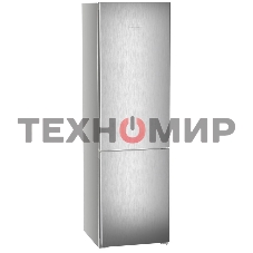 Холодильники Liebherr Pure CNsdc 5703-22 001 серебристый SmartSteel двухкамерный 266/94л морозилка снизу