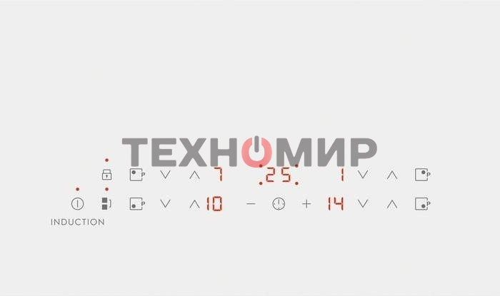 Индукционная варочная панель Electrolux LIV63431BW независимая, белый