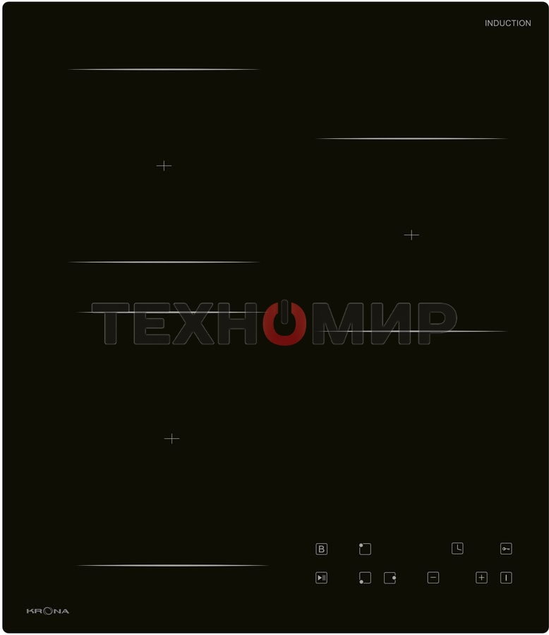 Индукционная варочная панель Krona REMO 45 BL