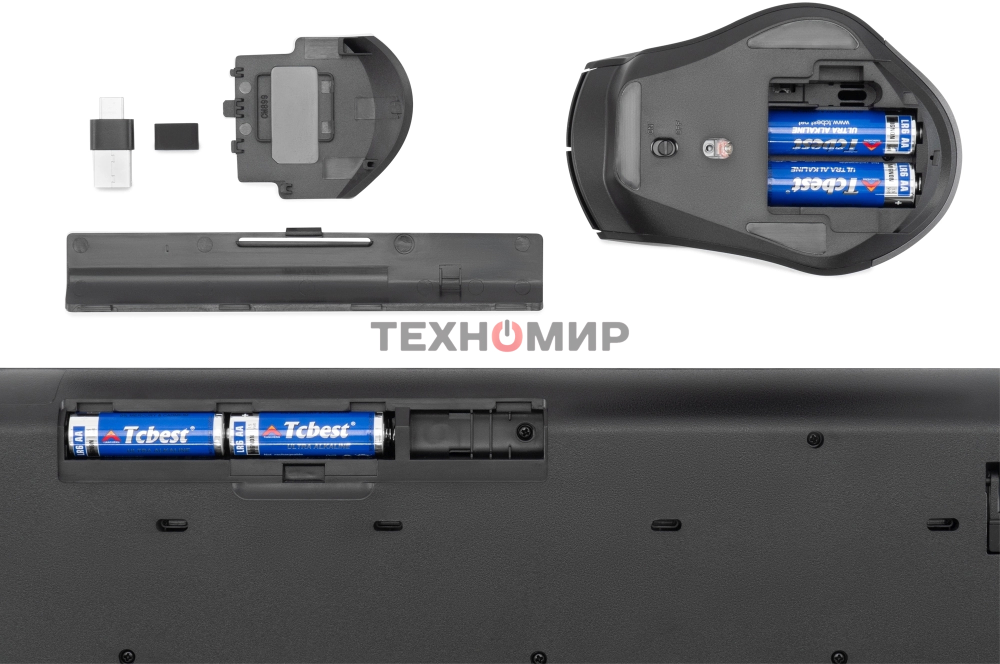 Комплект клавиатура + мышь Оклик S290W клав:черный мышь:черный USB беспроводная Multimedia (351701)
