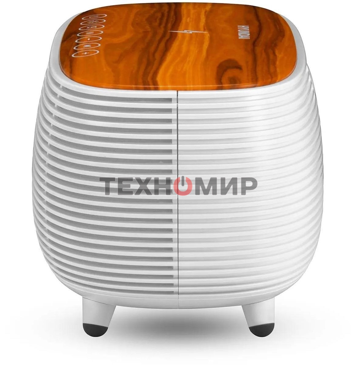 Радиобудильник Hyundai H-RCL231 белый LCD подсв:белая часы:цифровые FM