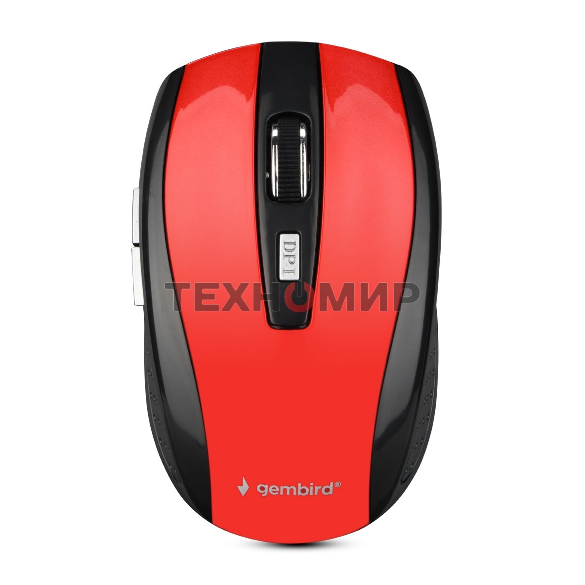Мышь беспроводная Gembird MUSW-330-3 красный, 2400 dpi, радиоканал, USB, кнопки - 6