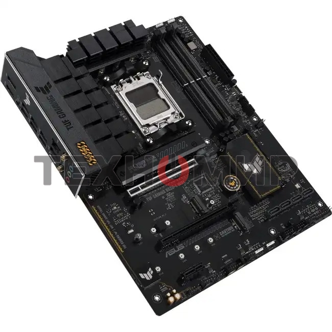 Материнская плата ASUS TUF GAMING B650E-PLUS WIFI, AM5, AMD B650, 4xDDR5, 4xSATA, 3xM.2, 1xPCIe 5.0 x16, 1xPCIe 4.0 x4, 2xPCIe 4.0 x1, 1xDisplayPort, 1xHDMI, 1x2.5Gb LAN, Wi-Fi 6E, Bluetooth 5.3, 1xUSB-C 20Gbps, 3xUSB-A 10Gbps, 6xUSB-A 2.0, 5x3.5 мм, 7.1,