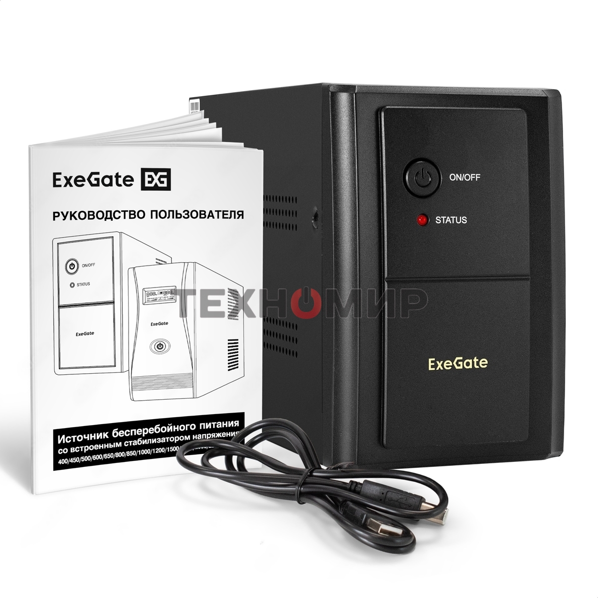 Источник бесперебойного питания ExeGate EX292607RUS SpecialPro UNB-2000.LED.AVR.1SH.2C13.RJ.USB 2000VA/1200W, LED, AVR,1*Schuko+2*C13, RJ45/11, USB, металлический корпус, черный