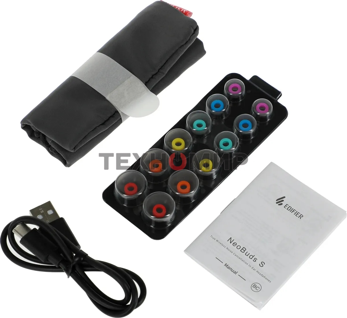Гарнитура вкладыши Edifier NeoBuds S черный беспроводные