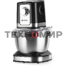 Кухонная машина Vitek VT-1435 черный/серебристый