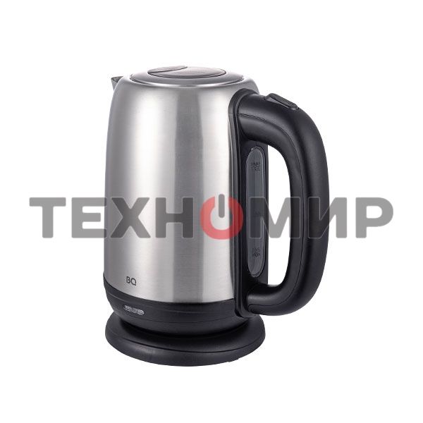 Чайник электрический BQ KT1821S черный/стальной, 2200 Вт, 1.7 л