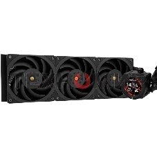 Система жидкостного охлаждения Thermalright Core Vision 360 Soc-AM5/AM4/1200/1700/1851 черный 4-pin 28.1dB Al LCD Ret (C-VISION-360-BL)