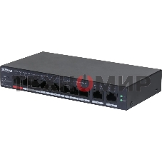 Коммутатор Dahua DH-CS4010-8GT-110 (L2) 10x100 Мбит/с 8PoE 110W управляемый