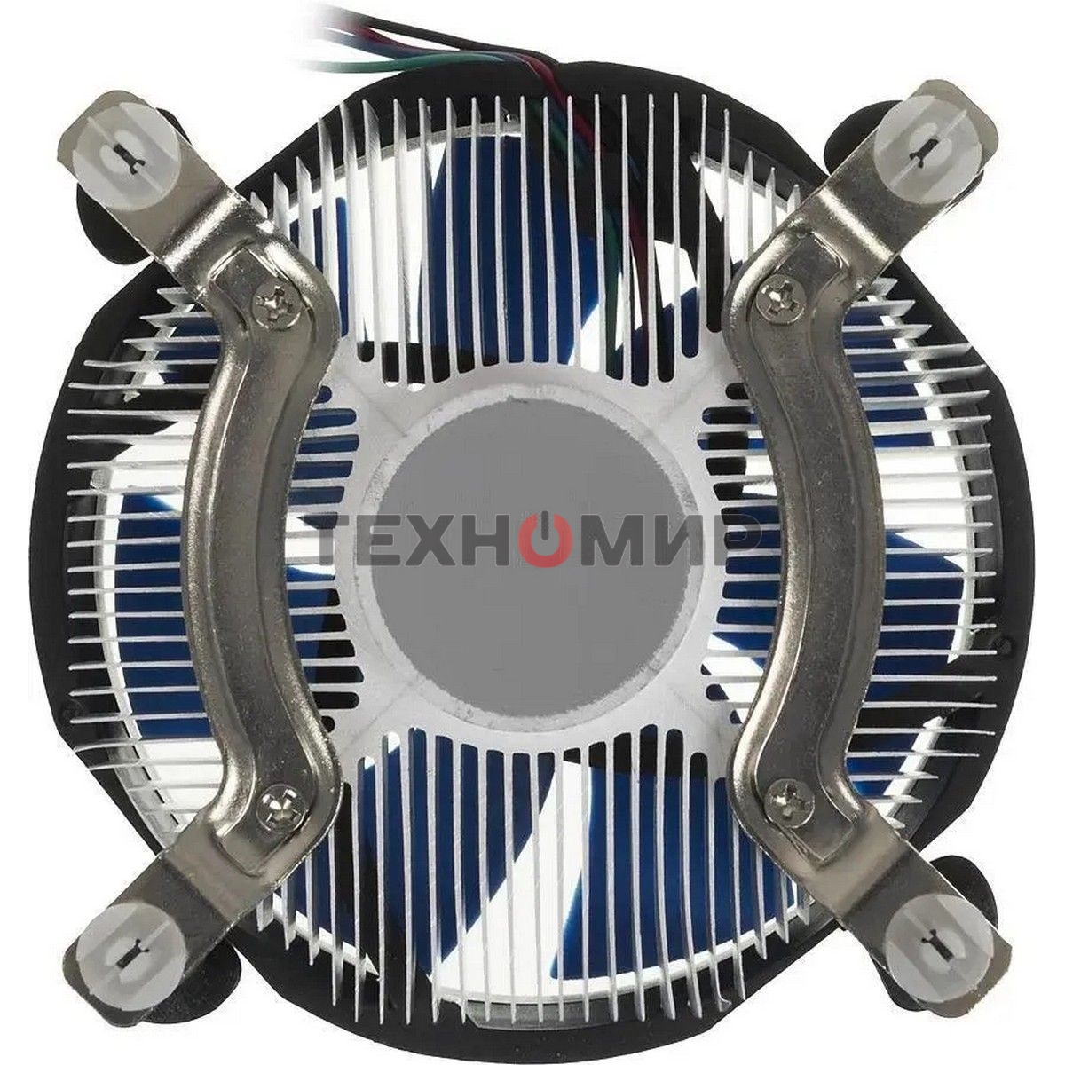 Кулер для процессора DEEPCOOL THETA 21 PWM черный/синий, 92 мм, алюминий, 2400 об/мин, 33.4 дБ, 4 pin, 95 Вт, 60.5 мм