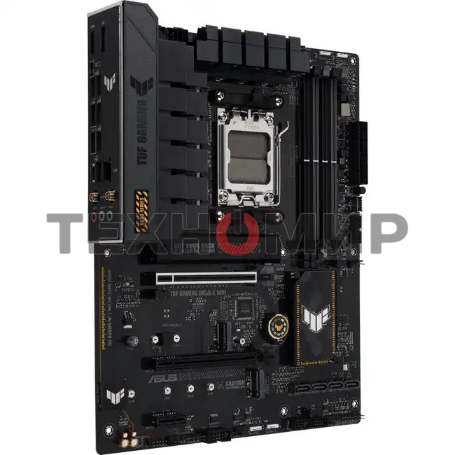 Материнская плата ASUS TUF GAMING B650E-PLUS WIFI, AM5, AMD B650, 4xDDR5, 4xSATA, 3xM.2, 1xPCIe 5.0 x16, 1xPCIe 4.0 x4, 2xPCIe 4.0 x1, 1xDisplayPort, 1xHDMI, 1x2.5Gb LAN, Wi-Fi 6E, Bluetooth 5.3, 1xUSB-C 20Gbps, 3xUSB-A 10Gbps, 6xUSB-A 2.0, 5x3.5 мм, 7.1,