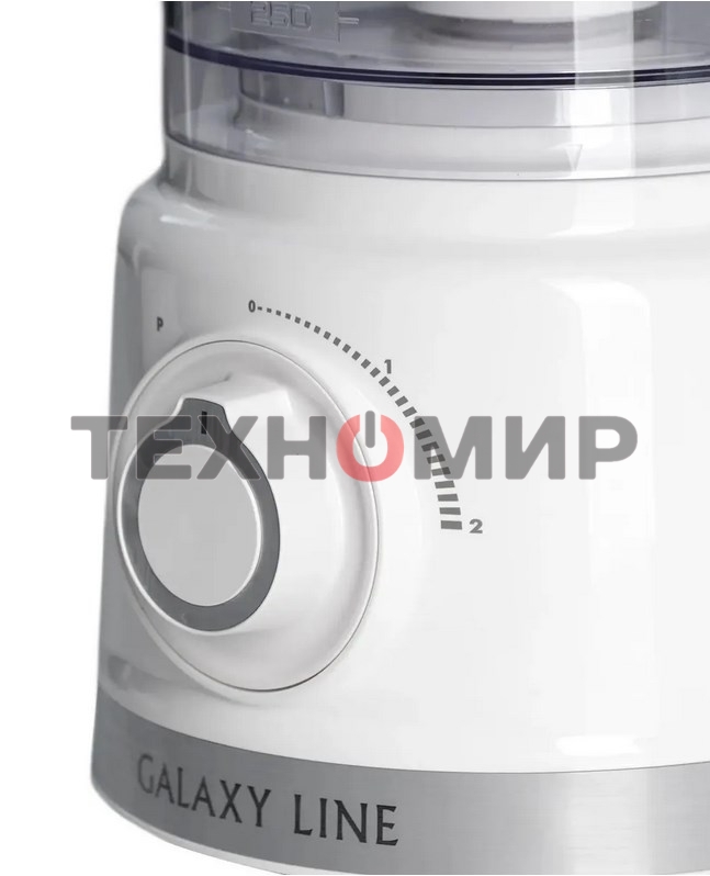 Кухонный комбайн Galaxy Line GL 2309, белый, пластик. чаша 1,5 л, 1000 Вт, 2 скорости и импульс. режим