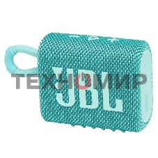 Портативная акустика JBL GO 3, бирюзовый