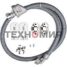 Встраиваемая стиральная машина HOMSair WMB1486WH белый, загрузка фронтальная 8 кг, 6 кг - сушка, 1400 об/мин, класс: A