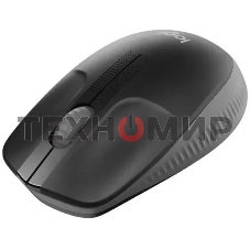 Мышь беспроводная Logitech M190 черный, 1000 dpi, радиоканал, USB, кнопки - 3