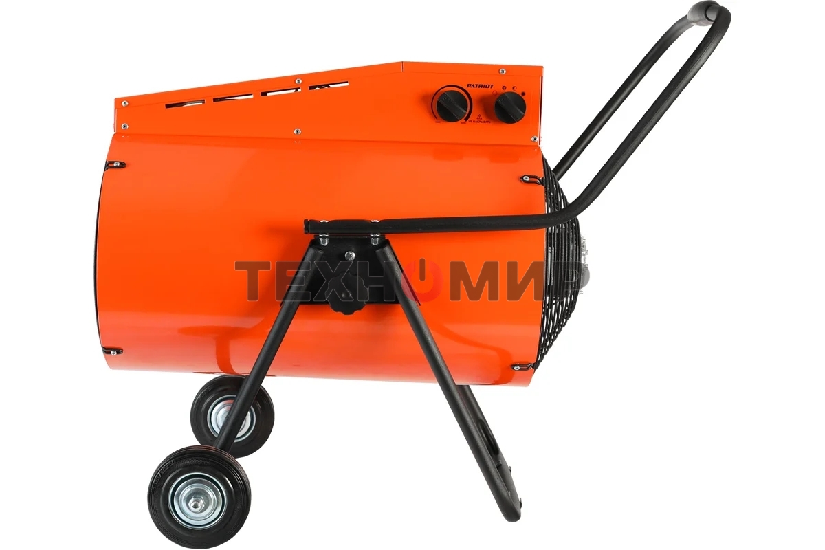 Тепловентилятор Patriot PT-R 24, оранжевый/черный, 24 кВт, 380В, терморегулятор