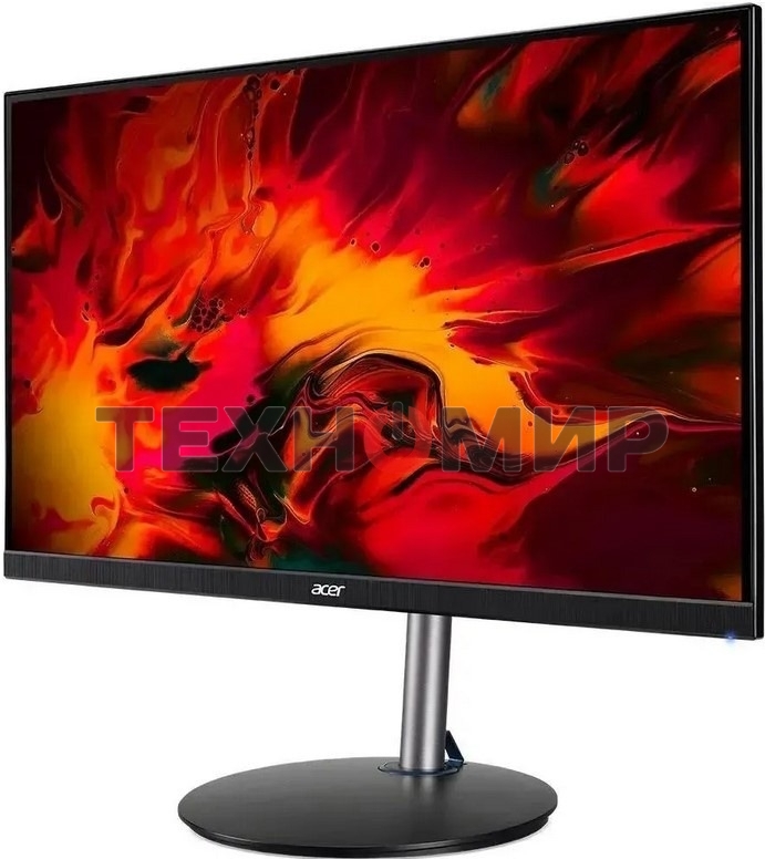 Монитор Acer XF273P6bipr 27'', ZeroFrame, черный, IPS, 1920x1080, 1ms, 250cd, 144Hz, HDMI(1.4), DP(1.2), FreeSync, h. adj 150, Vesa:100x100