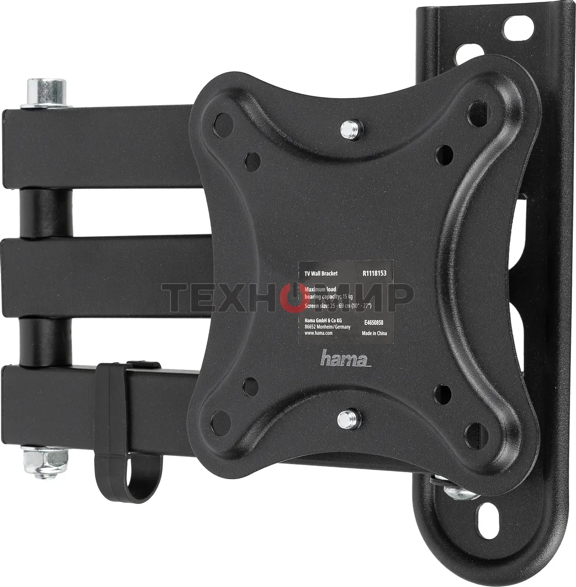 Кронштейн для телевизора Hama R1 118153 черный, 10