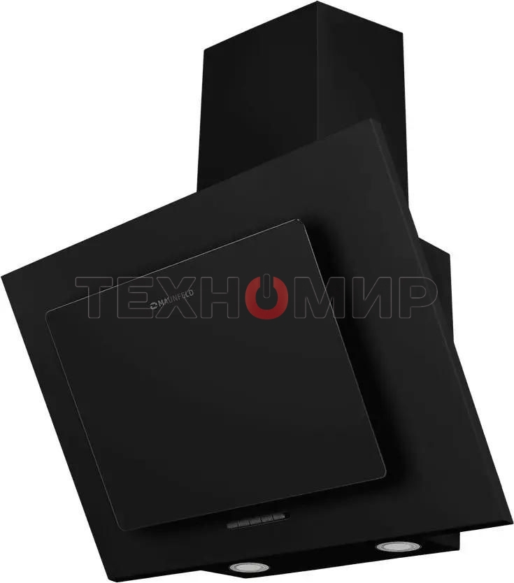 Вытяжка наклонная Maunfeld Tower A 60 черный, 60 см, 650 куб. м/ч, 66 дБ