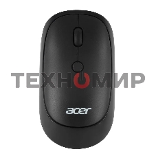 Мышь беспроводная Acer OMR137 черный, 1600 dpi, радиоканал, USB, кнопки - 4