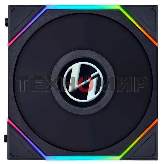 Корпусный вентилятор LIAN LI UNI FAN TL LCD (3pcs) G99.12TLLCD3B.00 черный 120мм 1900rpm 27db 7-pin