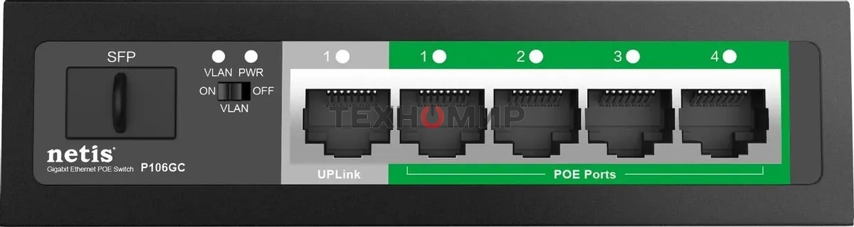 Коммутатор Netis P106GC