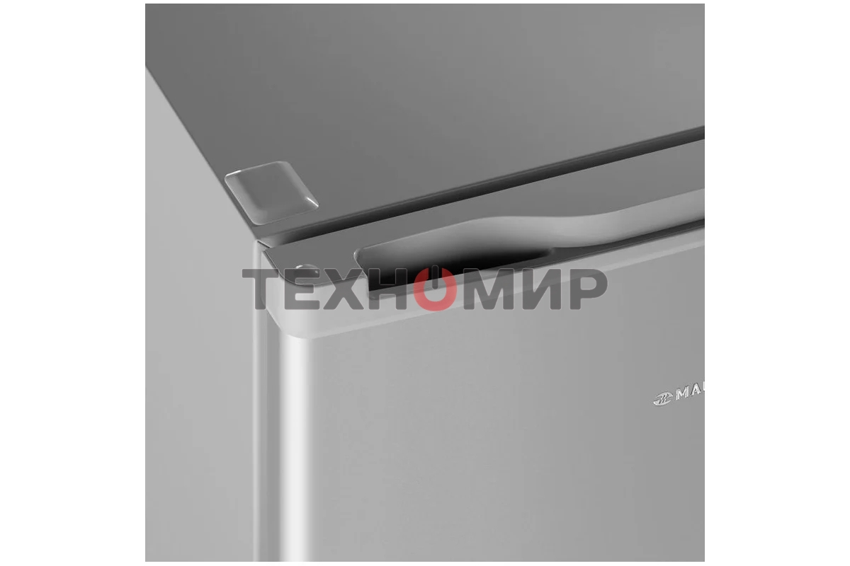 Холодильник Maunfeld MFF50SL серебристый матовый однокамерный 46л, De Frost