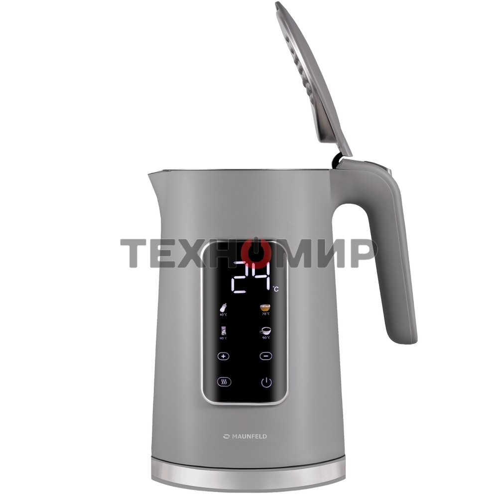 Чайник электрический Maunfeld MGK-635DGR серый, 1.7 л, 2200 Вт
