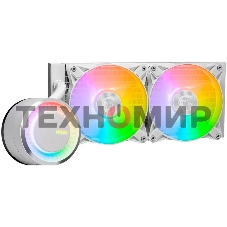 Система жидкостного охлаждения MSI MAG CORELIQUID E240 белый 120мм алюминий+медь 1800rpm 32.5db 4-pin 310W