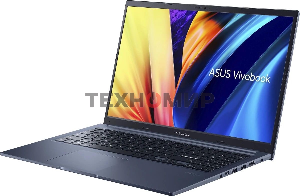 Ноутбук ASUS VivoBook 15 X1502VA-BQ924 синий Intel Core i7 13620H 2400MHz/15.6