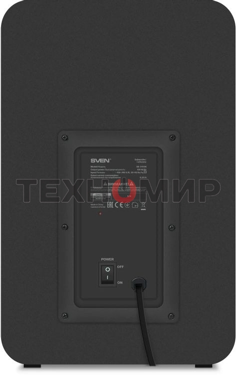 Саундбар Sven SB-2150A черный (2 x 40W, Bluetooth сабвуфер 100W, пульт ДУ, LED-дисплей, HDMI, USB)