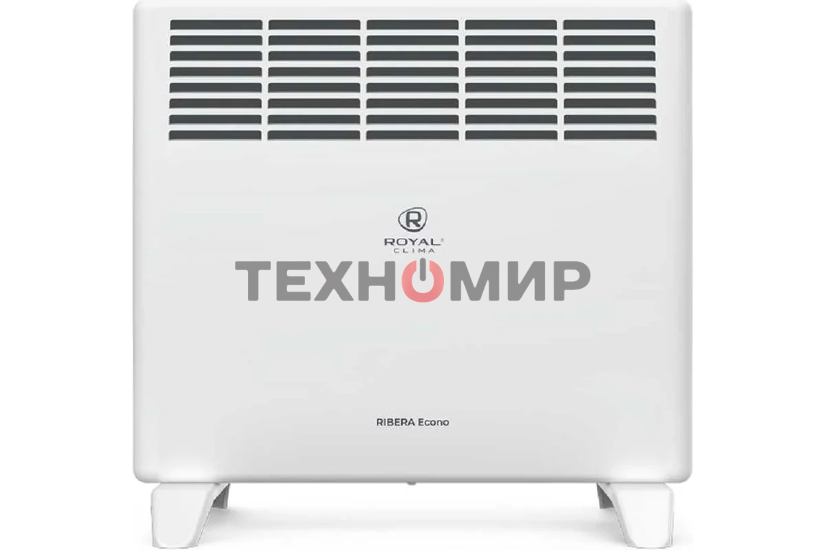 Конвектор электрический Royal Clima REC-RE1000M белый, 1000 Вт, 15 м2, термостат