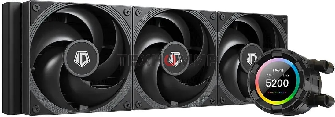 Система жидкостного охлаждения ID-Cooling SL360 PRO SE черный 120мм алюминий+медь 2000rpm 27.2db 4-pin 350W