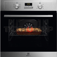 Духовой шкаф электрический встраиваемый Electrolux EOF3H00BX нержавеющая сталь